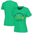 thumbnail image 1 of Women's League Collegiate Wear Green Notre Dame Fighting Irish x Guinness Arch Tri-Blend T-Shirt, 1 of 3