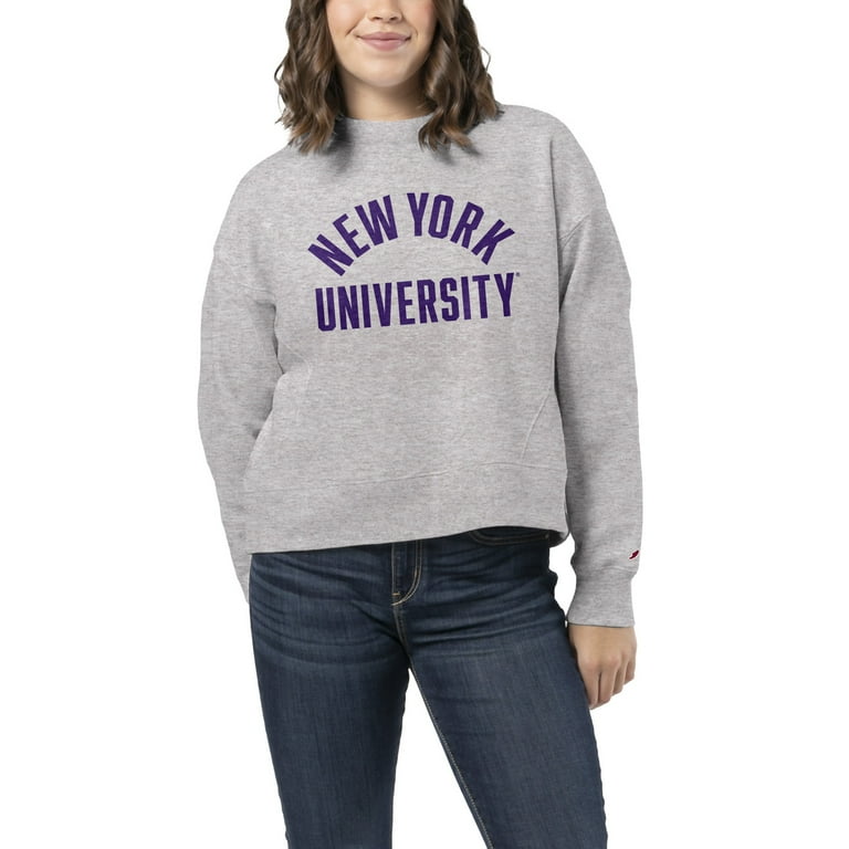 Nyu sweatshirt womens sale