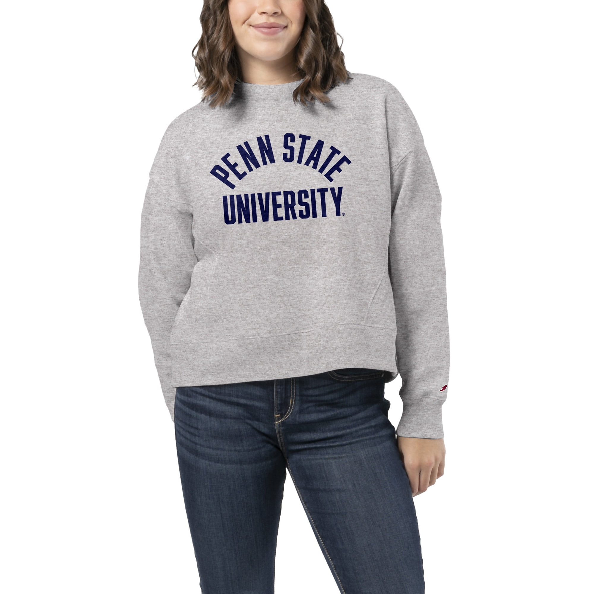 Gray penn state sweatshirt hotsell