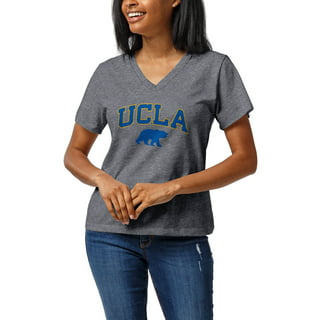 Women's Gameday Couture Cream UCLA Bruins Side Split Team Logo Pullover Top