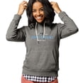 thumbnail image 1 of Women's League Collegiate Wear Heathered Gray Johns Hopkins Blue Jays Victory Springs Pullover Hoodie, 1 of 1