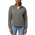 thumbnail image 1 of Women's League Collegiate Wear Heathered Gray Providence Friars Victory Springs Half-Zip Pullover Jacket, 1 of 1
