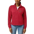 thumbnail image 1 of Women's League Collegiate Wear Heathered Red Marist Red Foxes Victory Springs Half-Zip Pullover Jacket, 1 of 1