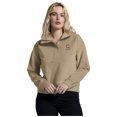 thumbnail image 1 of Women's League Collegiate Wear Tan Colgate Raiders Half-Zip Sweatshirt, 1 of 1