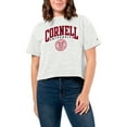 thumbnail image 1 of Women's League Collegiate Wear  White Cornell Big Red Intramural Midi Tri-Blend T-Shirt, 1 of 1