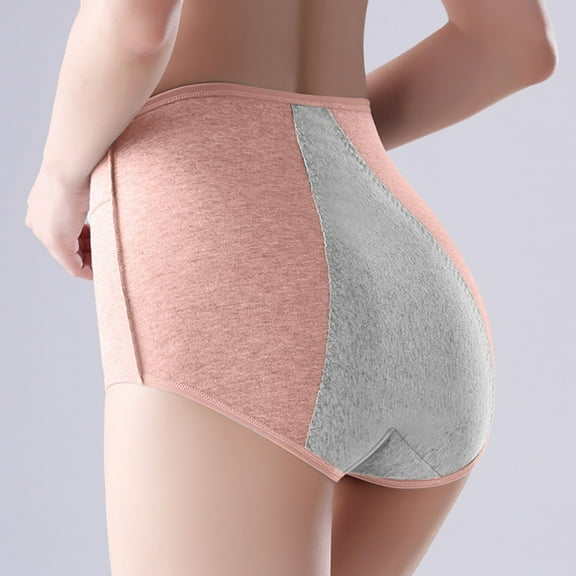 Women's Leak Proof Menstrual Sanitary Pants High Waist Plus Size Crotch Underwear for Enhanced Comfort and