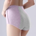 thumbnail image 1 of Women's Leak Proof Menstrual Sanitary Pants High Waist Plus Size Crotch Underwear for Enhanced Comfort and, 1 of 3