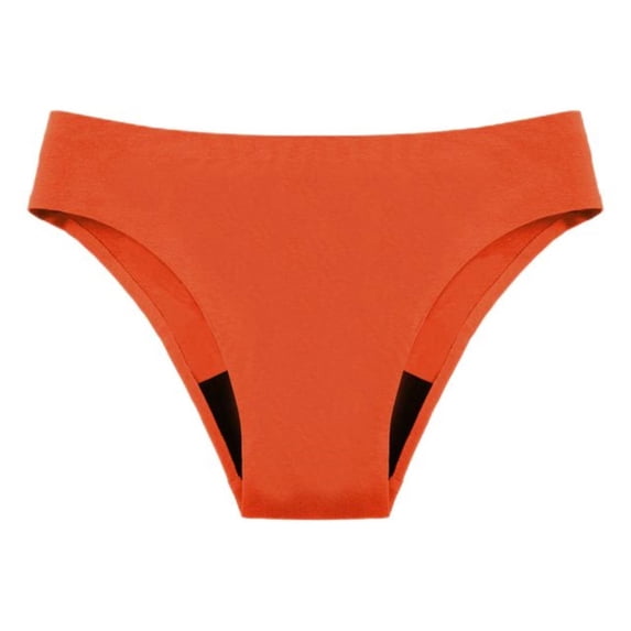 Women's Leak Proof Menstrual Swim Trunks - 4-Layer Mesh, Fast Drying, XS-XXXXL - Period Swimwear for High Flow