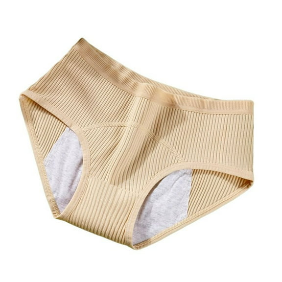 Women's Leak - Proof Soft & Breathable Underwear - Protect against Leaks, High/Mid - Rise, Absorbent Lined, Recycled, Sizes M - XXL