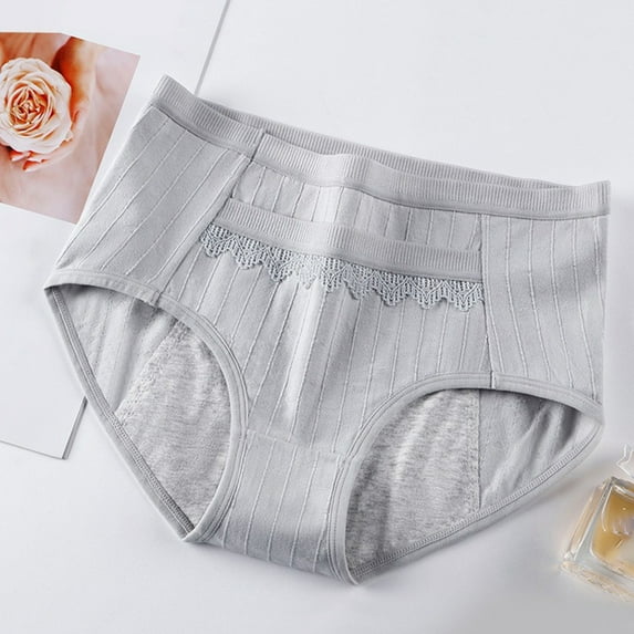 Women's Leak Proof Soft And Breathable Underwear Underwear Women High Waist Ladies Panties Size 6 Pad Underwear Women Panties Bikini for Women Seamless Womens Undies Lace Lane Panties 22/24 22/24