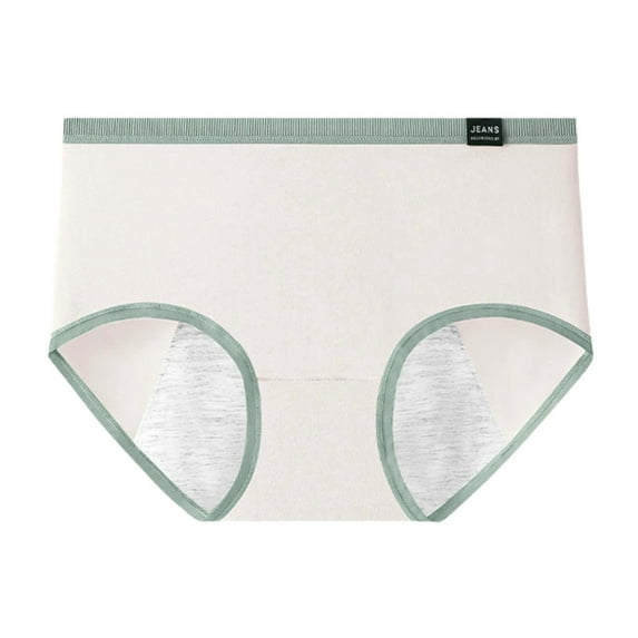 Women's Leakproof Underwear High Absorbency Heavy Flow Menstrual Postpartum Panties Protective Comfortable Briefs