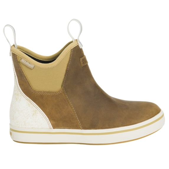 Women's Leather 6 in Ankle Deck Boot Size 5(M)