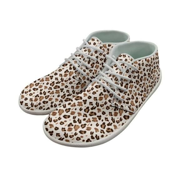 Women's Leather Barefoot Shoes Wide Width Minimalist Sneakers Classic Fit Low Top