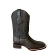 thumbnail image 1 of Men's Leather Chocolate Python Mid-Calf Boots, 1 of 1