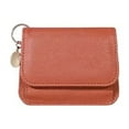 thumbnail image 1 of LanSuare Women's Leather Coin Purse, Compact Wallet for Cash/Cards, Fashionable Zippered Pocket Organizer, 1 of 2