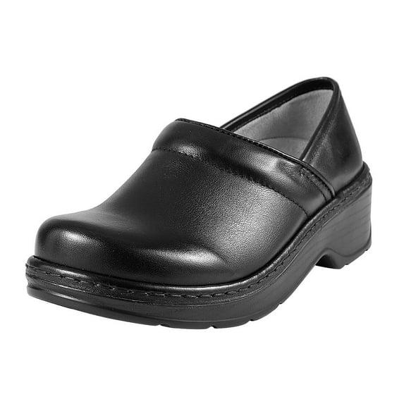 Women's Leather Dress Clogs With Arch Support Shoes Size 7.5 M US