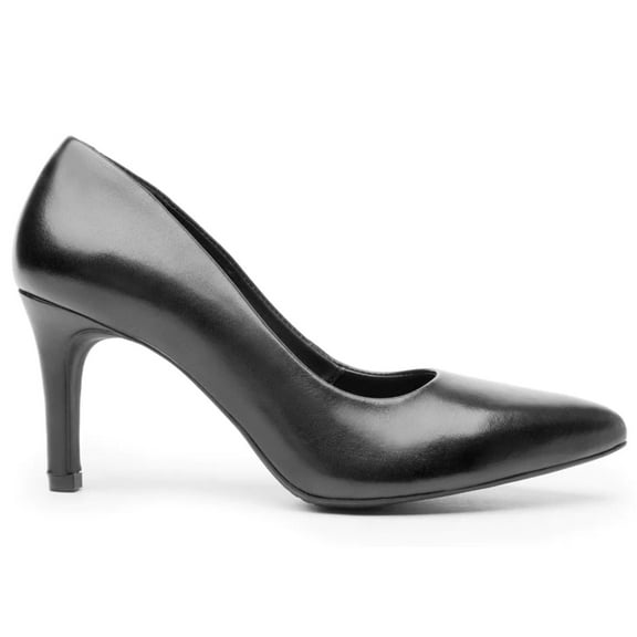 Women´s Leather Dress Heels 104505 Black
