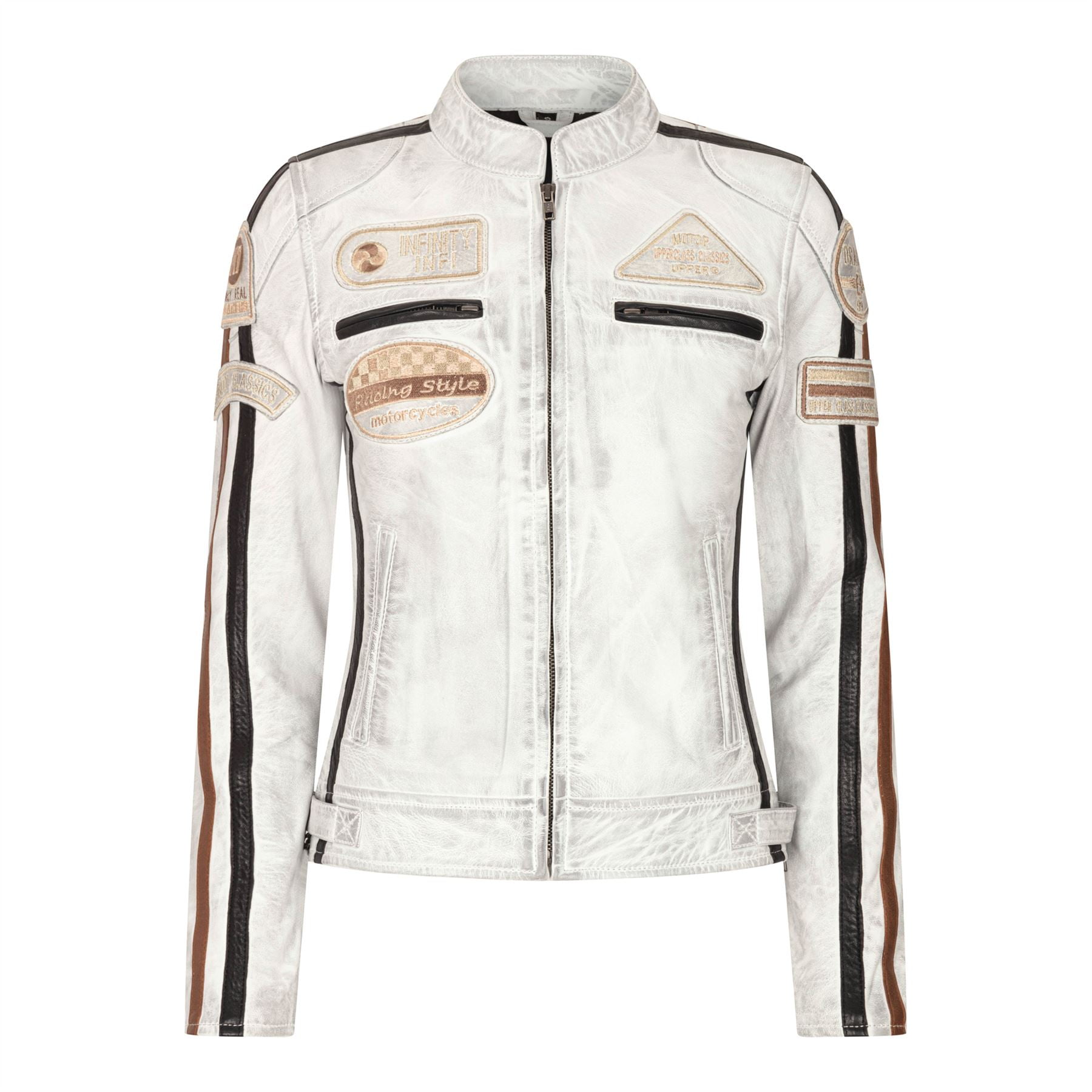 印象のデザイン Leather Women's Motorcycle Walmart.com - Jacket Biker Clothing