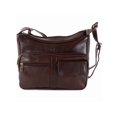 thumbnail image 1 of Women's Leather Organizer Purse Shoulder Bag Multiple Pockets Cross Body Handbag, 1 of 5