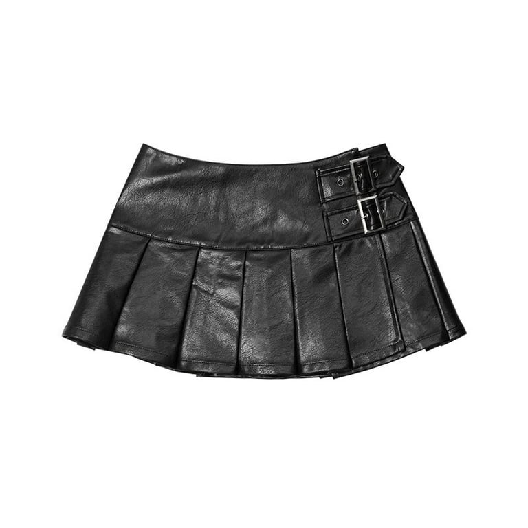 SCULPTOR Leather Micro Skirt 平成ギャル y2k SCULPTOR Leather Micro Skirt 平成ギャル y2k