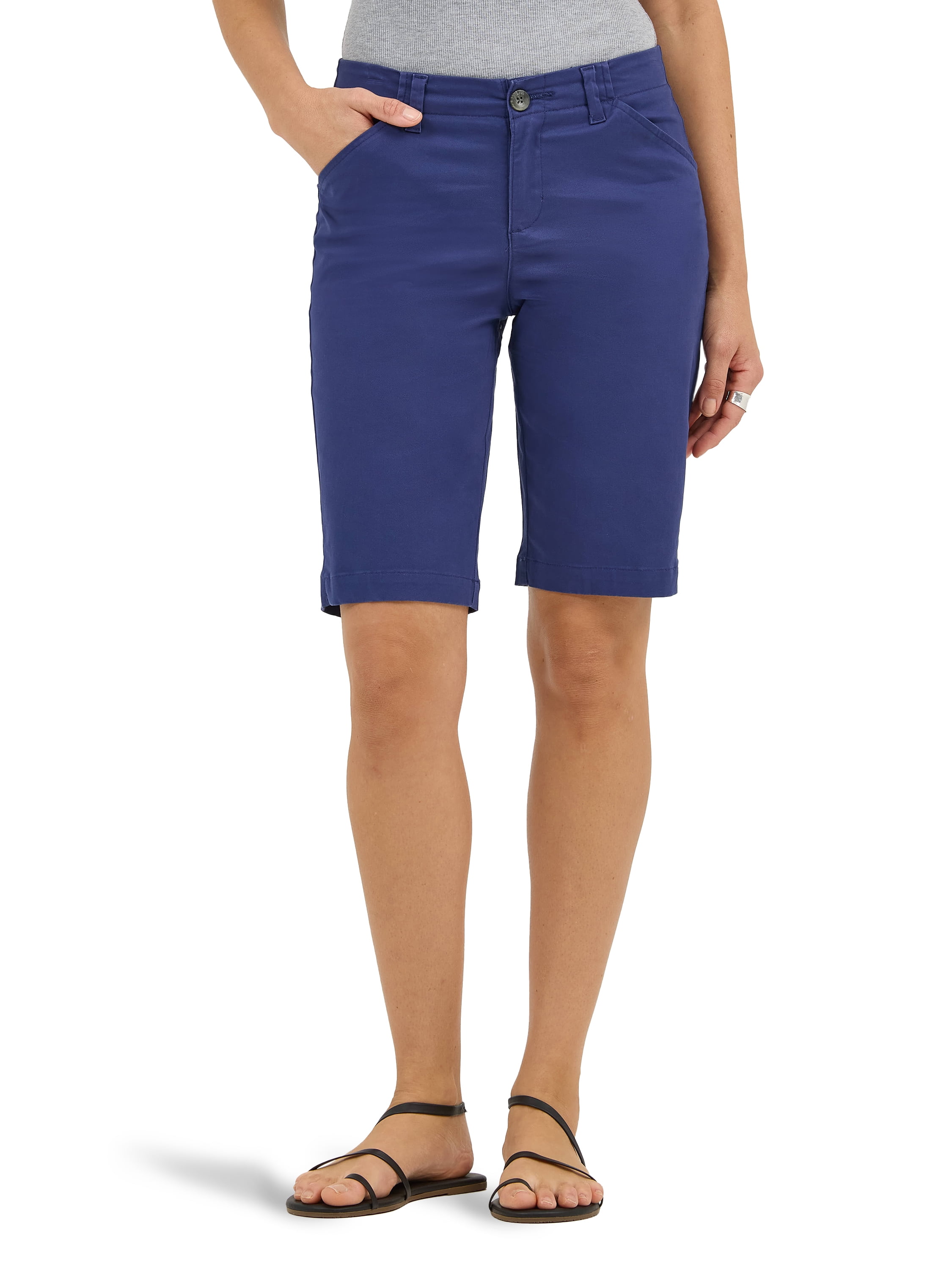 Lee Women's Midrise 9" Chino Shorts, Sizes 0-18