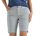 thumbnail image 1 of Women's Lee® Chino Bermuda Shorts Color: Summit Stripe Size: 6, 1 of 5