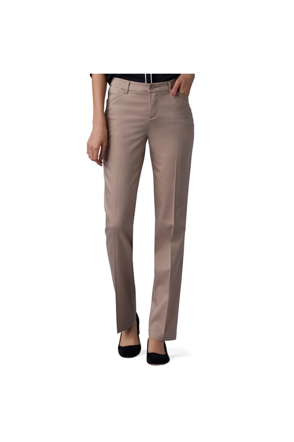 Women's Lee Flex Motion Straight-Leg Pants Flax