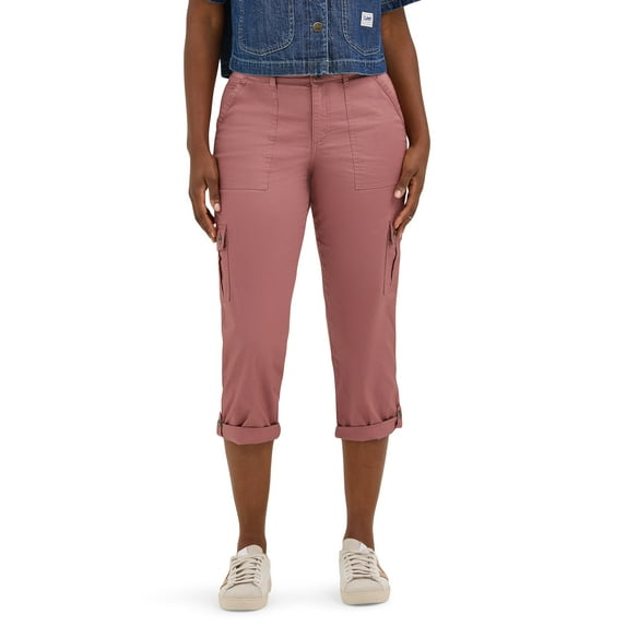 Lee Women's Flex to Go Mid Rise Capri Pants, Sizes 2-18