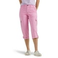 thumbnail image 1 of Women's Lee® Flex-To-Go Cargo Capri Pants Color: Sugar Lilac Size: 18, 1 of 4