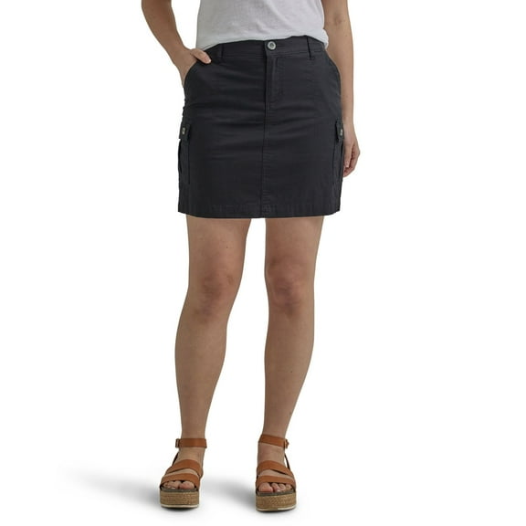 Women's Lee Flex-To-Go Skort Color: Black Size: 10
