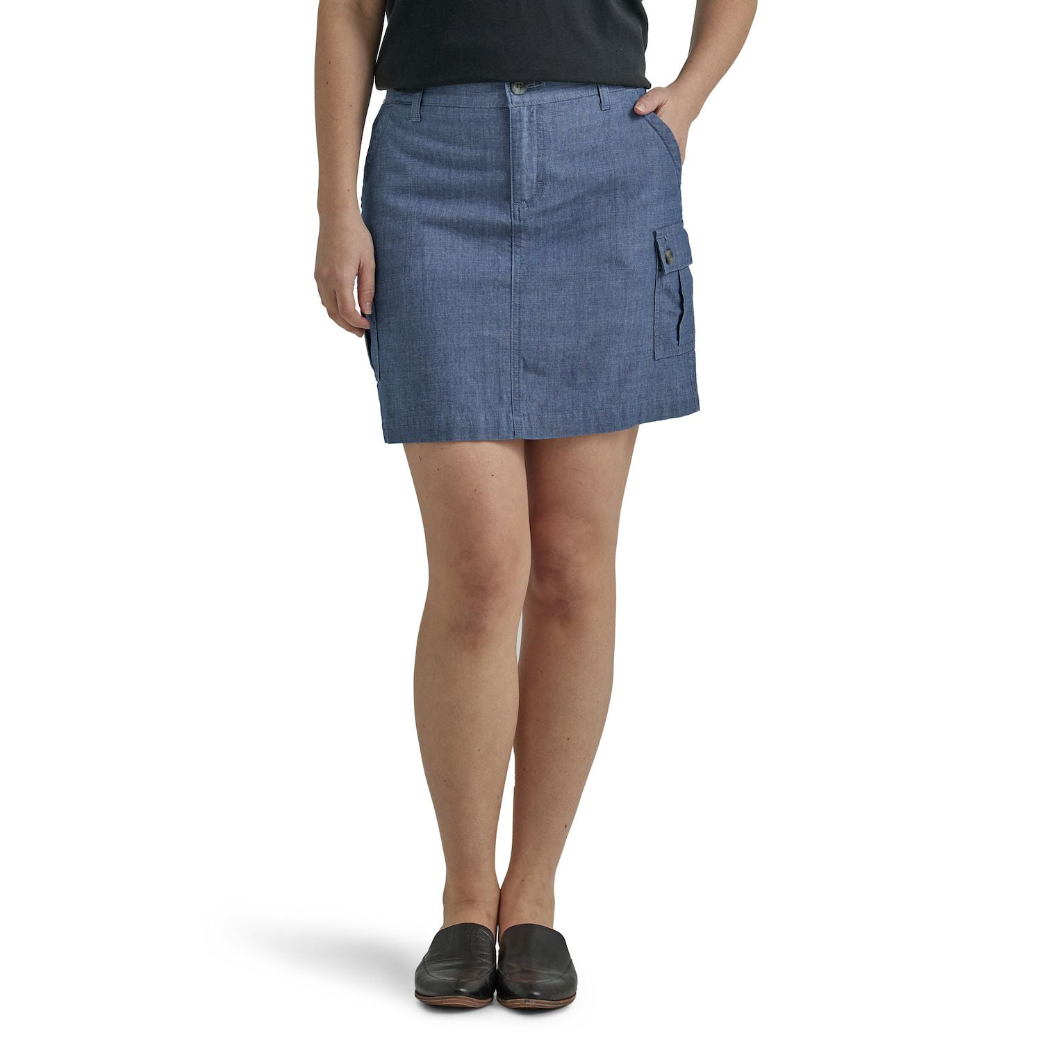 Nine West Women's Burnout Skirt with SELF Belt, Ivory, 4 at