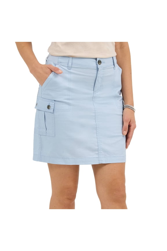 Women's Lee Flex-To-Go Skort Color: Shy Blue Size: 4