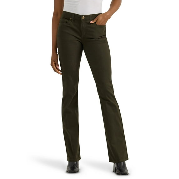 Women's Lee® Legendary Bootcut Jeans Color: Olive Night Size: 6 AVG/REG
