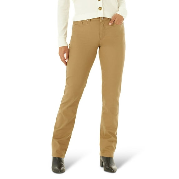 Women's Lee® Legendary Straight Jeans Color: Tigers Eye Size: 10 T/L