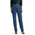 thumbnail image 1 of LEE Women's Relaxed-Fit Side Elastic Tapered-Leg Jean, 1 of 4