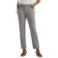 thumbnail image 1 of Women's Lee® Ultra Lux Comfort Ankle Pants Color: Hd Lee Grey Size: 10 SHORT, 1 of 4