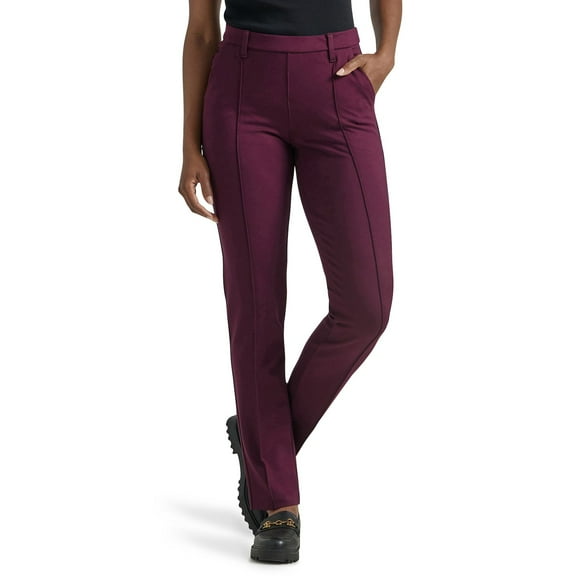 Women's Lee® Ultra Lux Comfort Any Wear Straight-Leg Pants Color: Rodeo Size: 14 AVG/REG