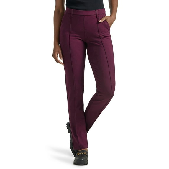 Women's Lee® Ultra Lux Comfort Any Wear Straight-Leg Pants Color: Rodeo Size: 18 SHORT