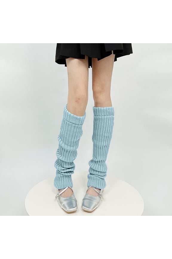 Women's Leg Warmer Knit Stack Up Socks Over The Knee Yoga Leggings Fitness Socks Tights