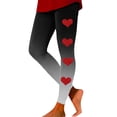 thumbnail image 1 of Women's Leggings 2026 Valentine's Day Fashion Casual Print Slim Elastic Long Boot Full Length Capri Yoga Tights Legging, 1 of 5