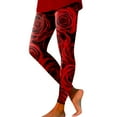 thumbnail image 1 of Women's Leggings 2026 Valentine's Day Print Control Sport Workout Yoga Athletic Pencil Pants, 1 of 4