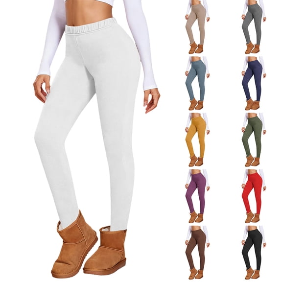 Women's Leggings Elastic High Waisted Tight Activewear Pants Stretchy Sports Tummy Control Yoga Pants