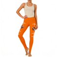 thumbnail image 1 of Women's Leggings Football Graphic Print 4-Way Stretch Active Workout Pants for Running Casual, 1 of 6