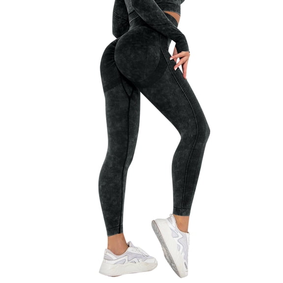 Women's Leggings High Waisted Trendy Gym Activewear Pants Tummy Control Stretchy Sports Compression Leggings