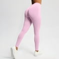 thumbnail image 1 of Women's Leggings Seamless High Waist Tummy Control Yoga Pants Solid Color Workout Running Squat Lifting Fitness Workout Pants, 1 of 7
