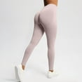 thumbnail image 1 of Women's Leggings Seamless High Waist Tummy Control Yoga Pants Solid Color Workout Running Squat Lifting Fitness Workout Pants, 1 of 7