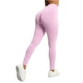 thumbnail image 1 of Women's Leggings Water Resistant Thermal Winter Warm Tights High Waisted Running Gear 2025 Pink XXL, 1 of 4