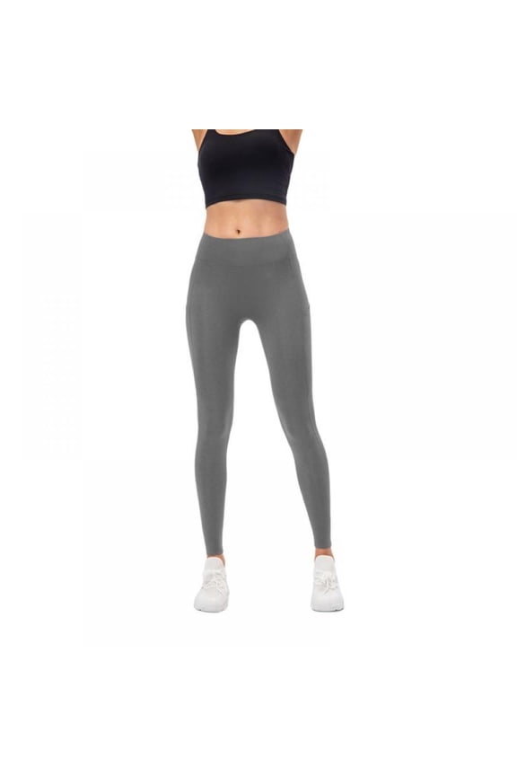 Women's Leggings with Pockets, High Waist Tummy Control Workout Yoga Pants Run Training Sports Pants