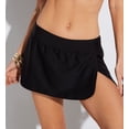 thumbnail image 1 of Women's Leilani J720069 Solid Island Board Skirt Swim Bottom (Black 16), 1 of 3