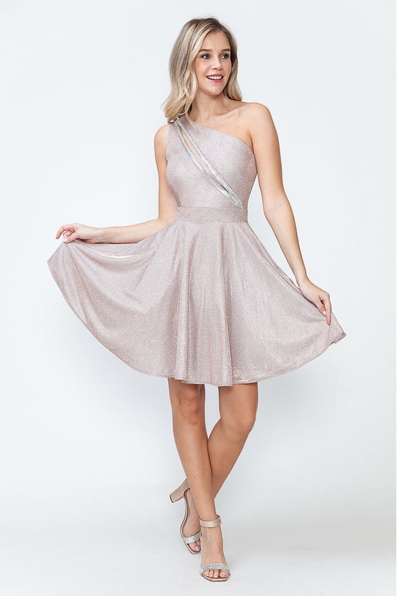 Women's Lenovia homecoming party Dress Asymmetrical LayeChristmas - New Year Holiday Red Graduation 5272 Blush Pink 2XL hoco 2025